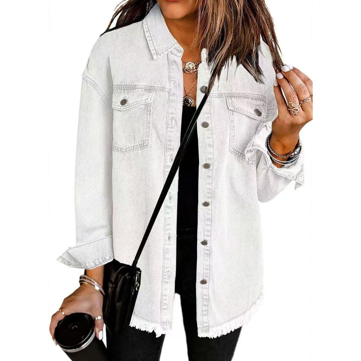 Stefanie™ - Langärmlige Jeansjacke