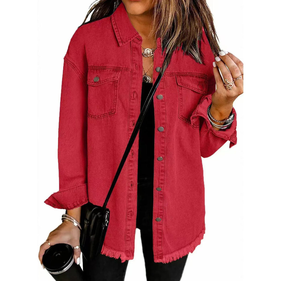 Stefanie™ - Langärmlige Jeansjacke