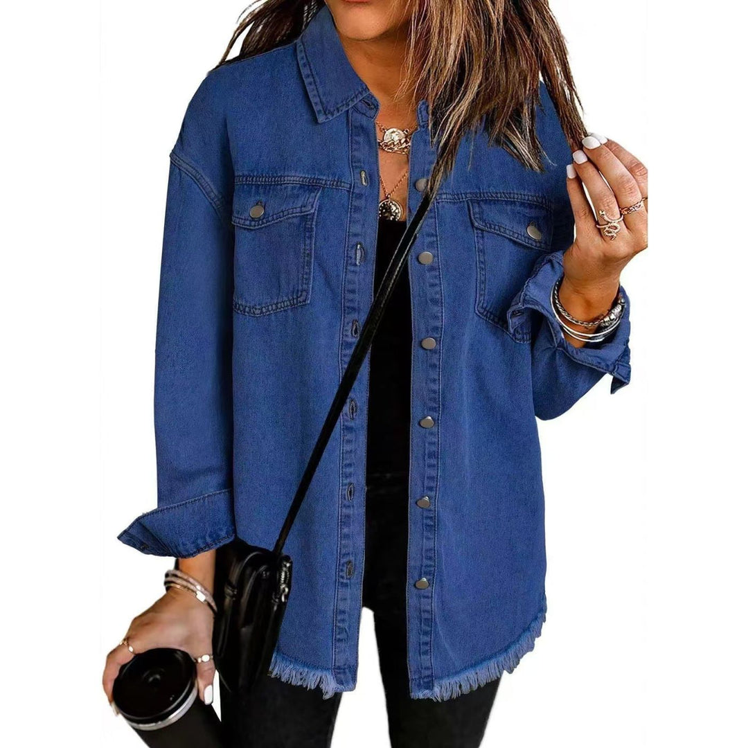 Stefanie™ - Langärmlige Jeansjacke