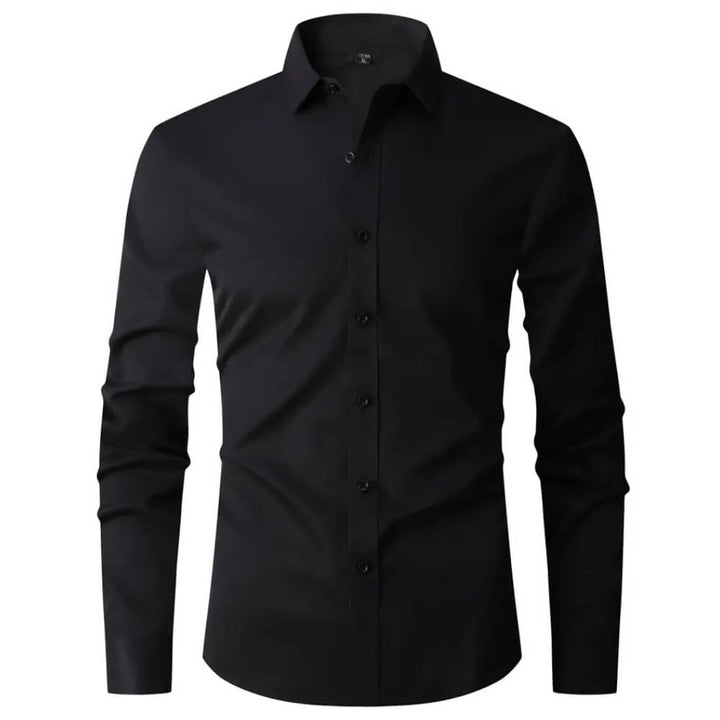 Business Hemd Herren Slim Fit – Elegantes Langarmhemd für Büro und Alltag