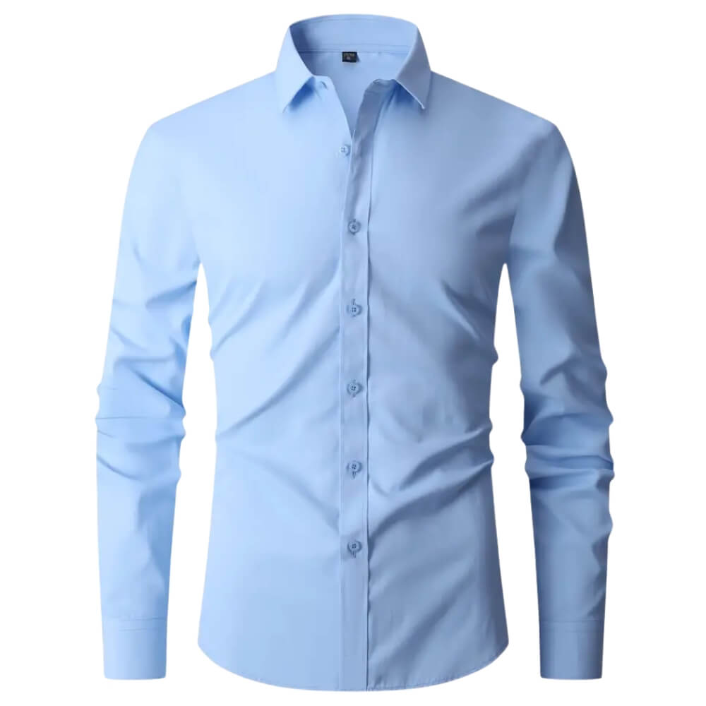 Business Hemd Herren Slim Fit – Elegantes Langarmhemd für Büro und Alltag