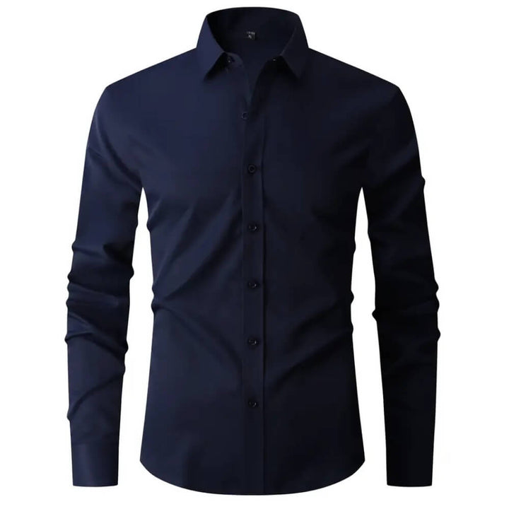 Business Hemd Herren Slim Fit – Elegantes Langarmhemd für Büro und Alltag
