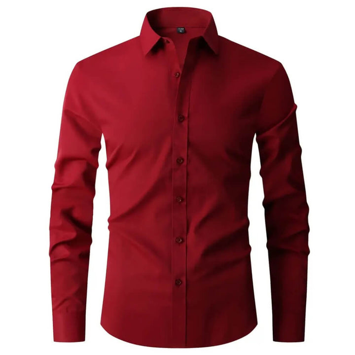 Business Hemd Herren Slim Fit – Elegantes Langarmhemd für Büro und Alltag