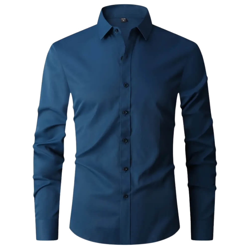 Business Hemd Herren Slim Fit – Elegantes Langarmhemd für Büro und Alltag