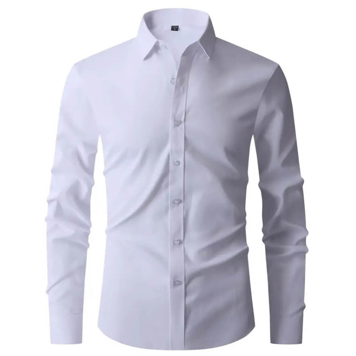 Business Hemd Herren Slim Fit – Elegantes Langarmhemd für Büro und Alltag