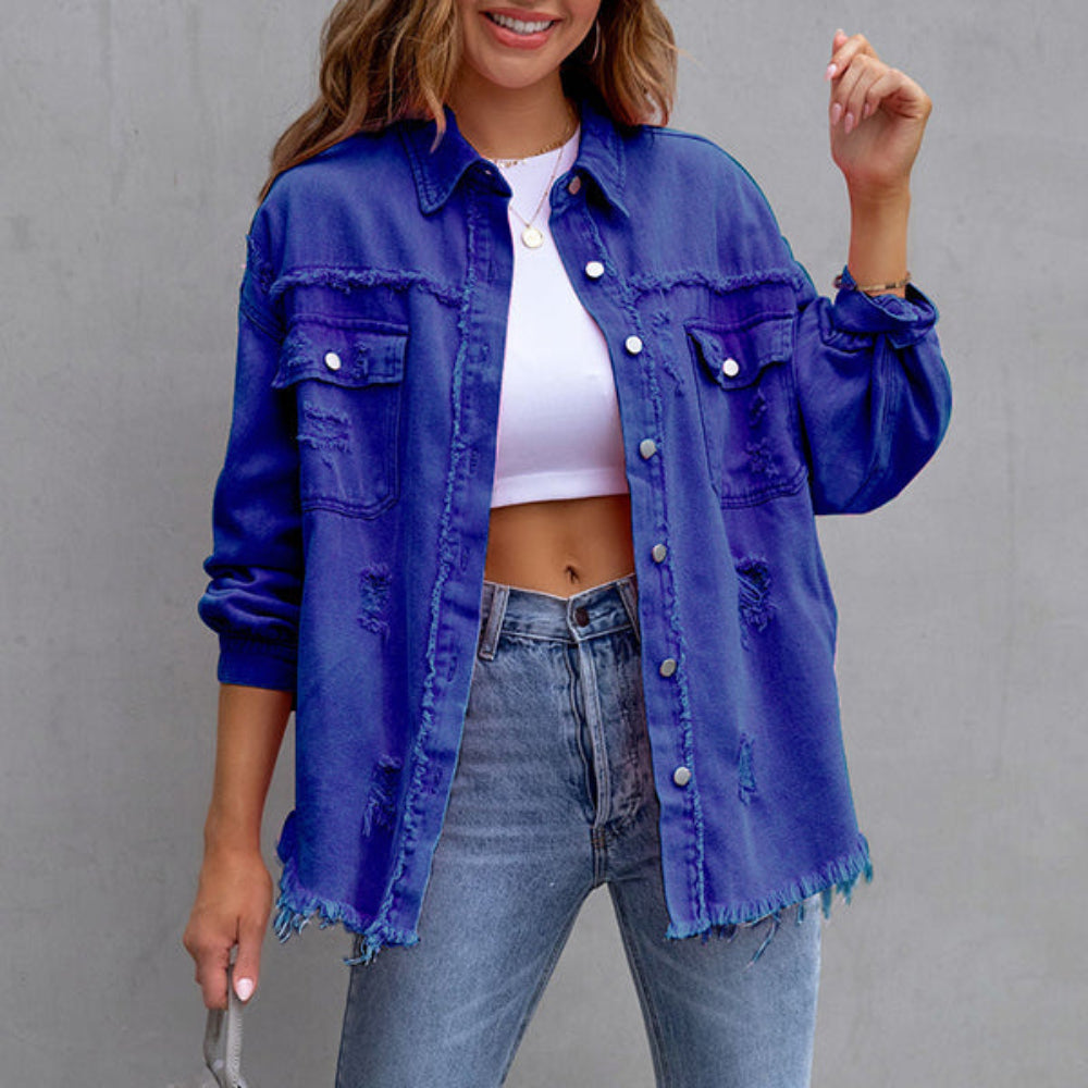 Denimjacke Damen tailliert – lässig zeitlos & vielseitig kombinierbar