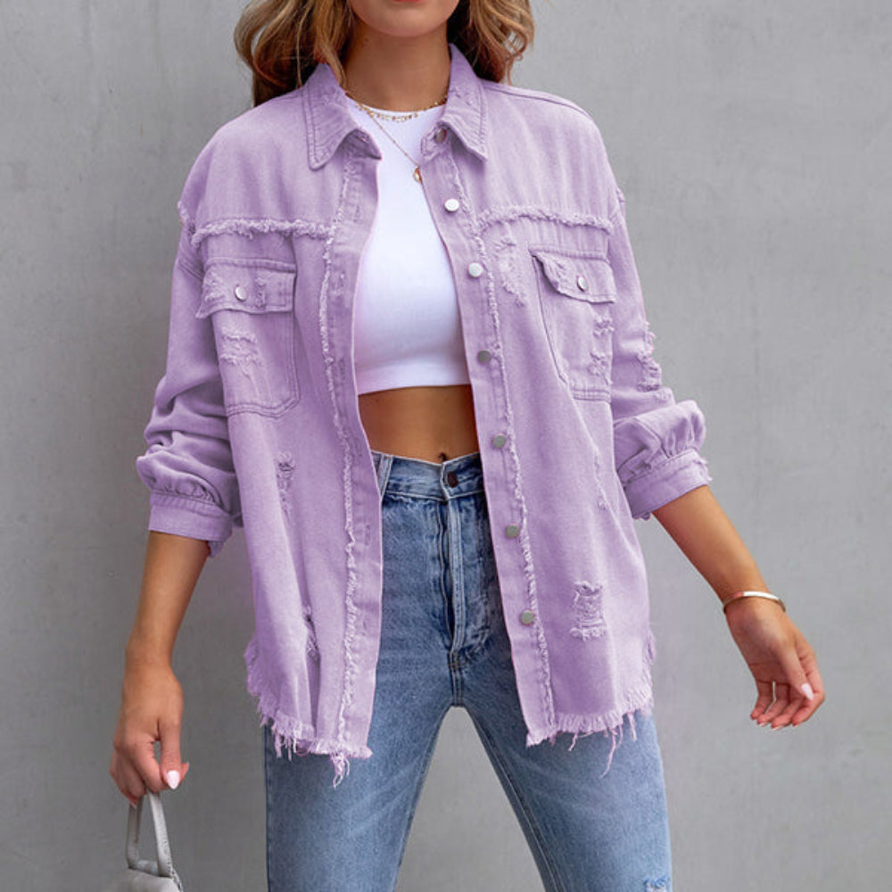 Denimjacke Damen tailliert – lässig zeitlos & vielseitig kombinierbar