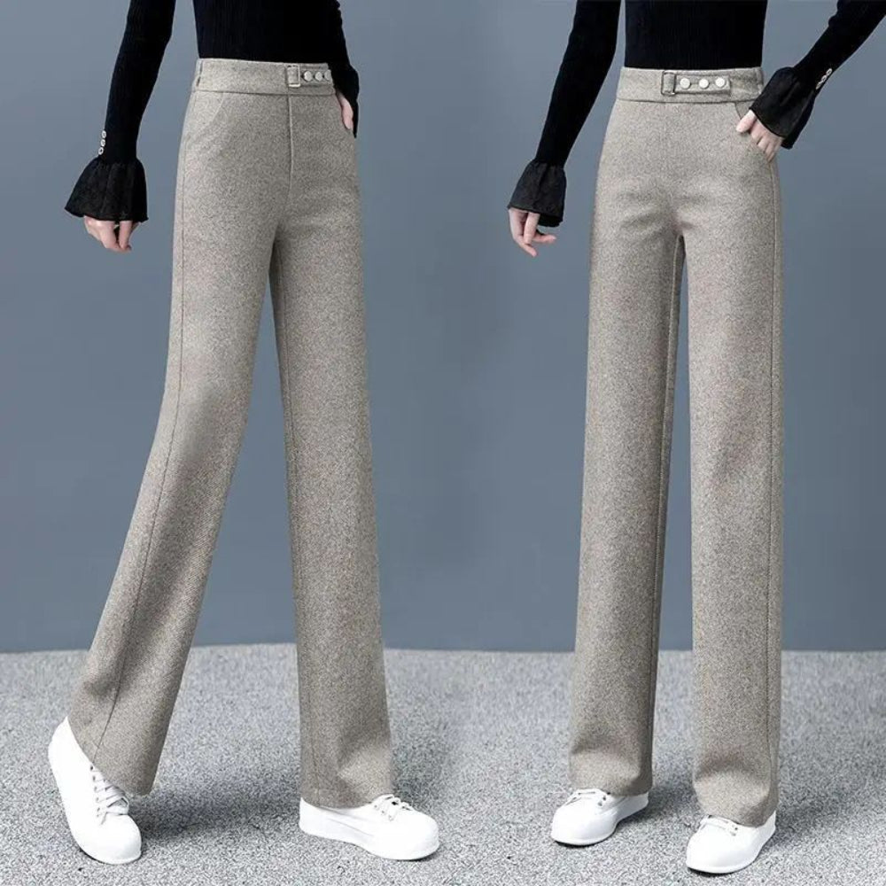 Herringbone Hose elegant für Damen – Business & Freizeit Look