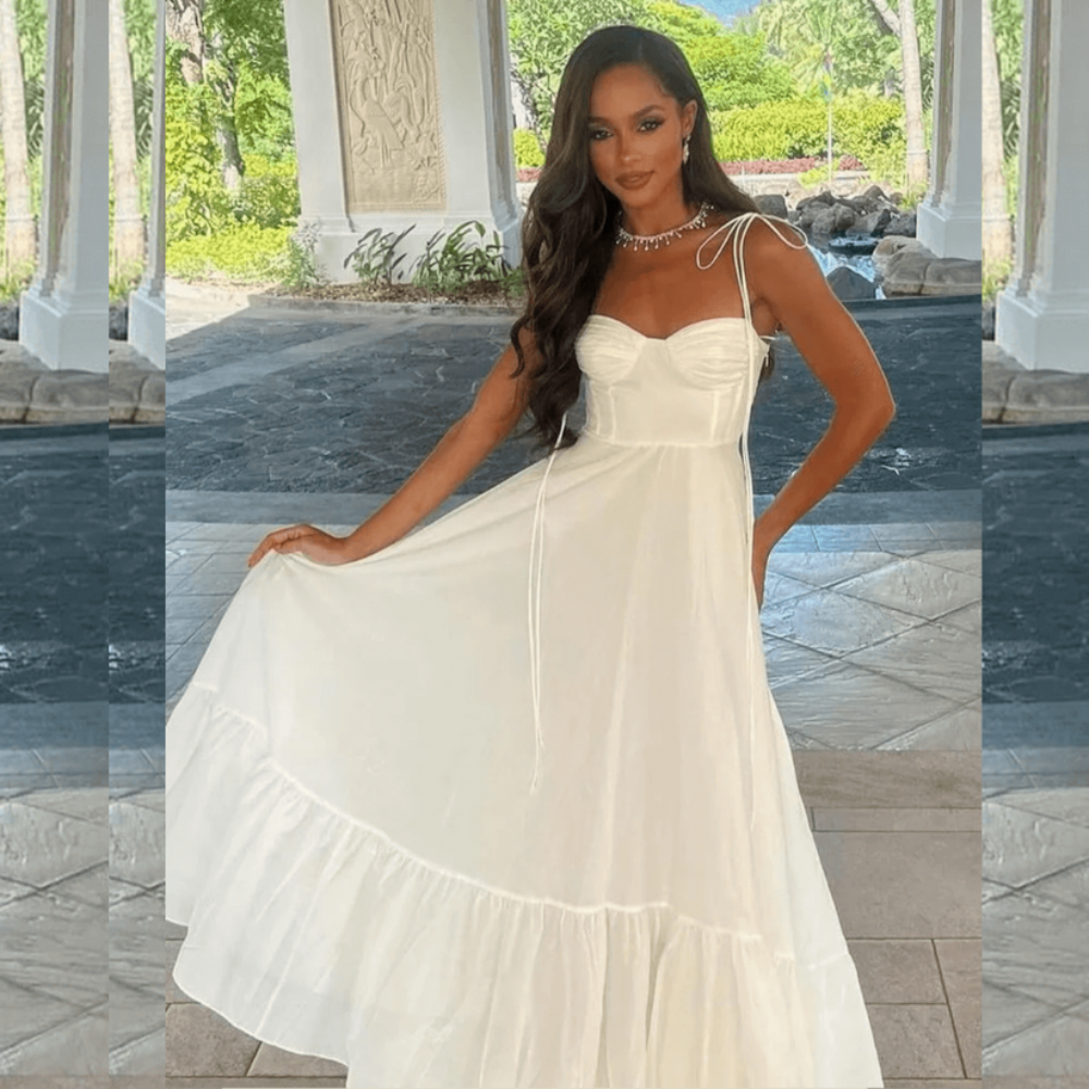 Hochtailliertes Kleid - Elegantes Kleid mit hoher Taille für jede Gelegenheit