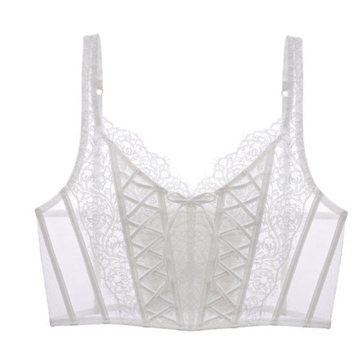 Spitzen-BH elegant bequem ohne Bügel - femininer Bralette