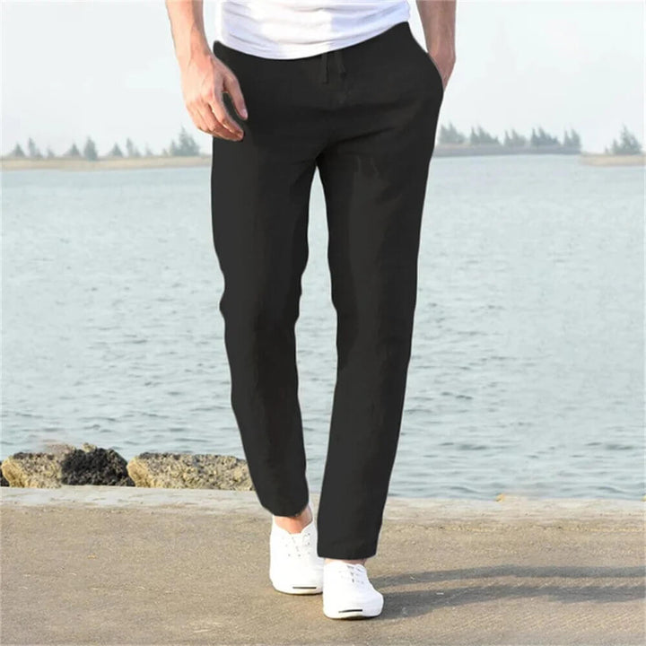 Leinenhose Herren Sommer – Lockere, Luftige Freizeithose für Stilbewusste Männer