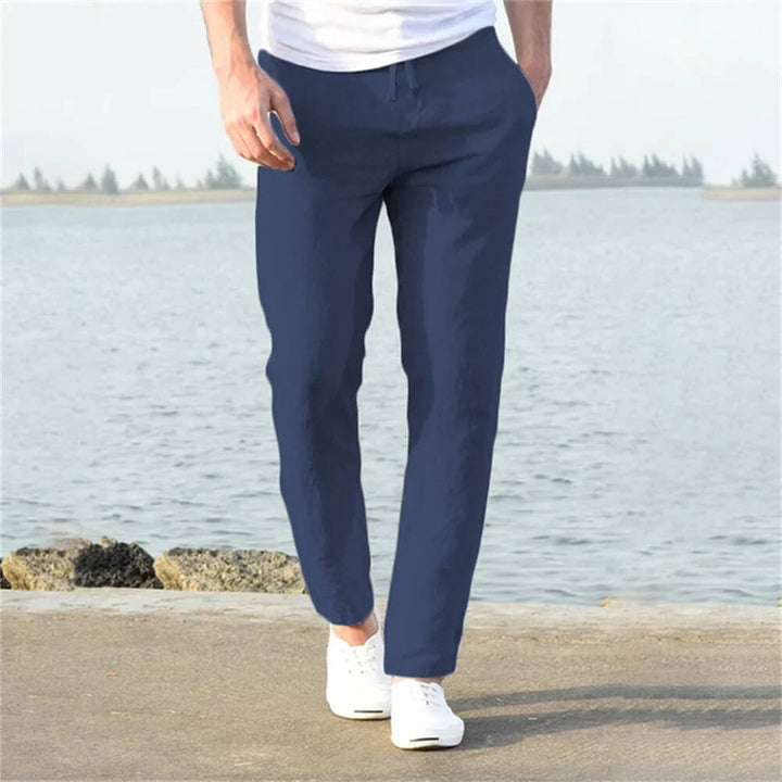 Leinenhose Herren Sommer – Lockere, Luftige Freizeithose für Stilbewusste Männer