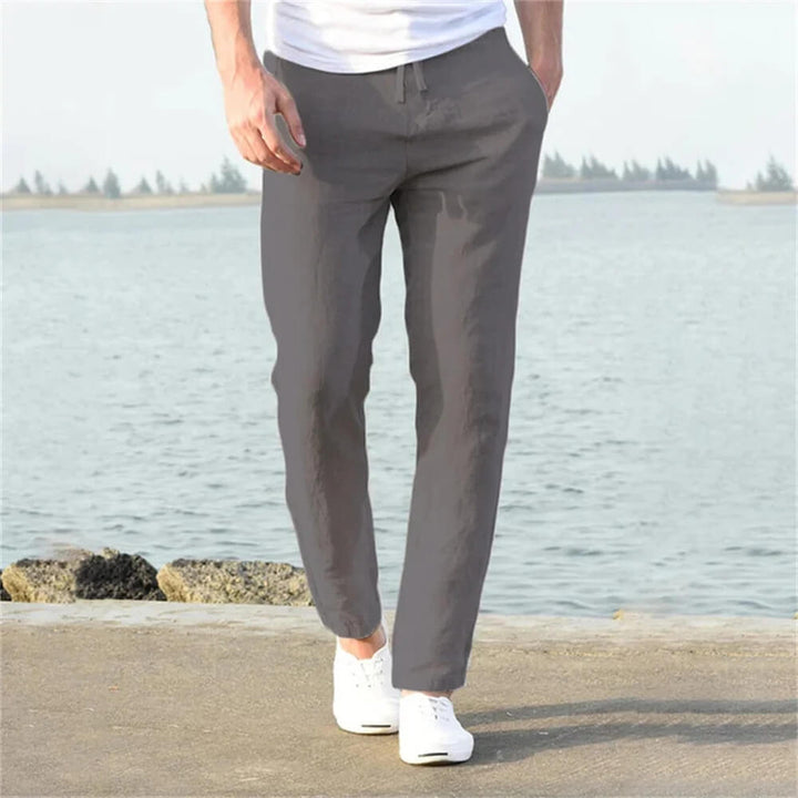 Leinenhose Herren Sommer – Lockere, Luftige Freizeithose für Stilbewusste Männer