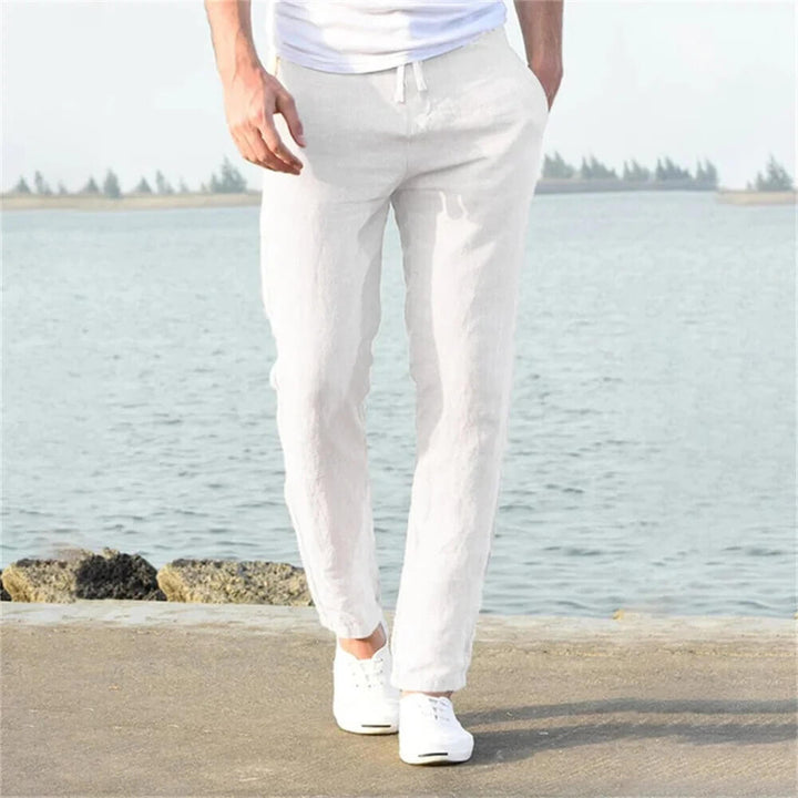 Leinenhose Herren Sommer – Lockere, Luftige Freizeithose für Stilbewusste Männer