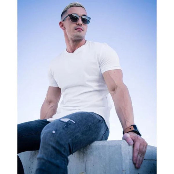 Modernes T-Shirt für Herren – lässig zeitlos & vielseitig kombinierbar