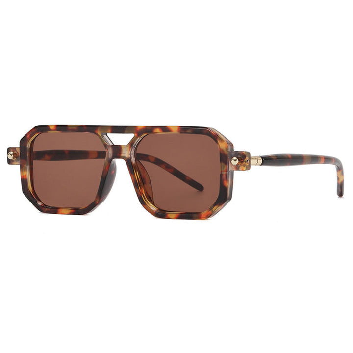 Polygonale Sonnenbrille Damen Herren – stylisch & modern für Alltag und Urlaub