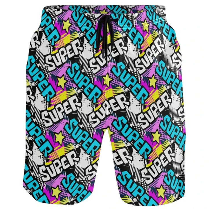 Strandshorts mit Tiermotiv für Männer