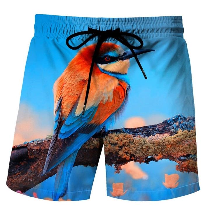 Strandshorts mit Tiermotiv für Männer