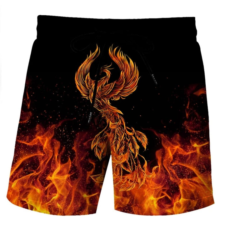 Strandshorts mit Tiermotiv für Männer