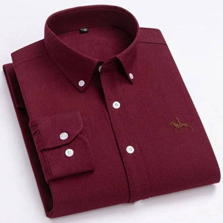Elegantes Polohemd Herren mit Kragen und Knopfleiste für Büro & Freizeit