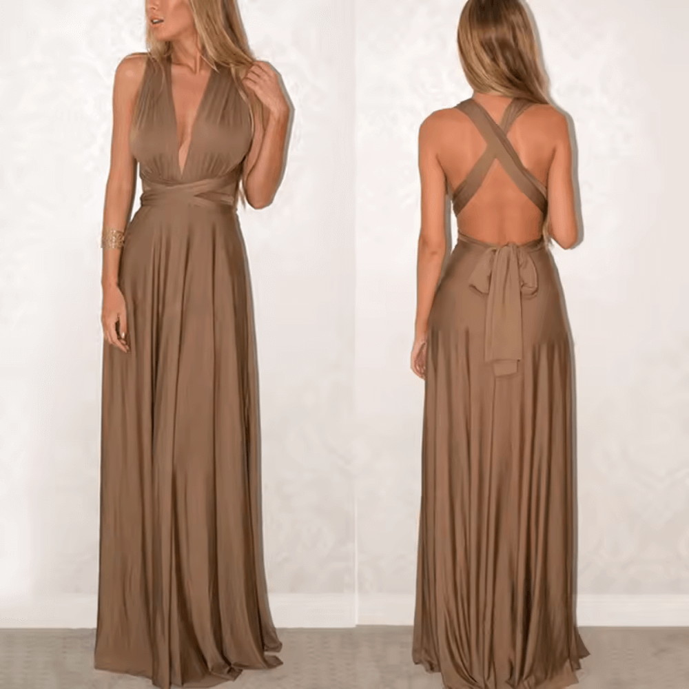 Wickelkleid Damen Elegant Sommerlich – Figurbetontes Freizeitkleid