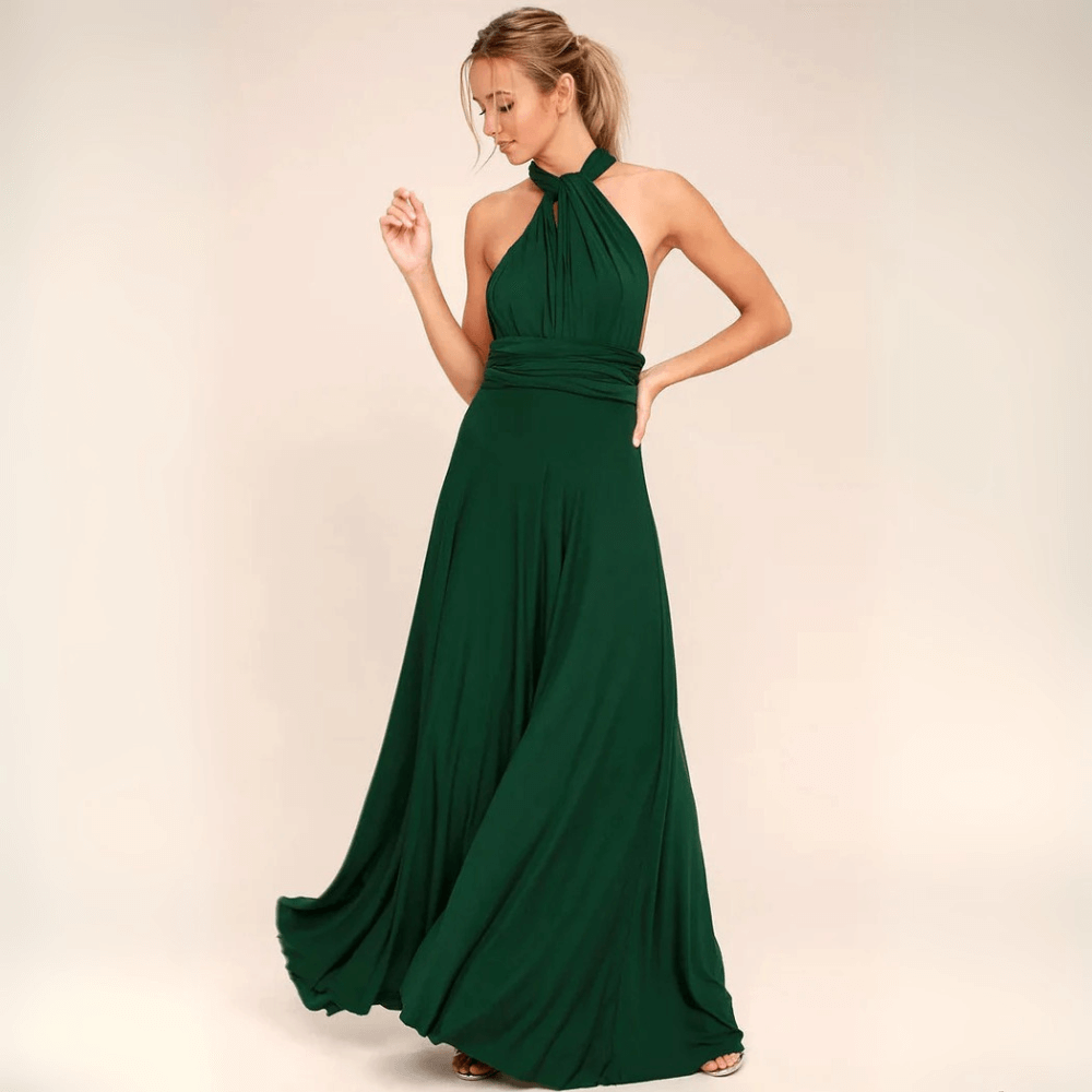 Wickelkleid Damen Elegant Sommerlich – Figurbetontes Freizeitkleid