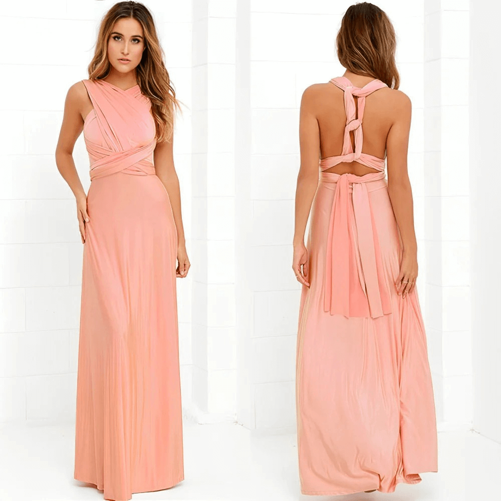 Wickelkleid Damen Elegant Sommerlich – Figurbetontes Freizeitkleid