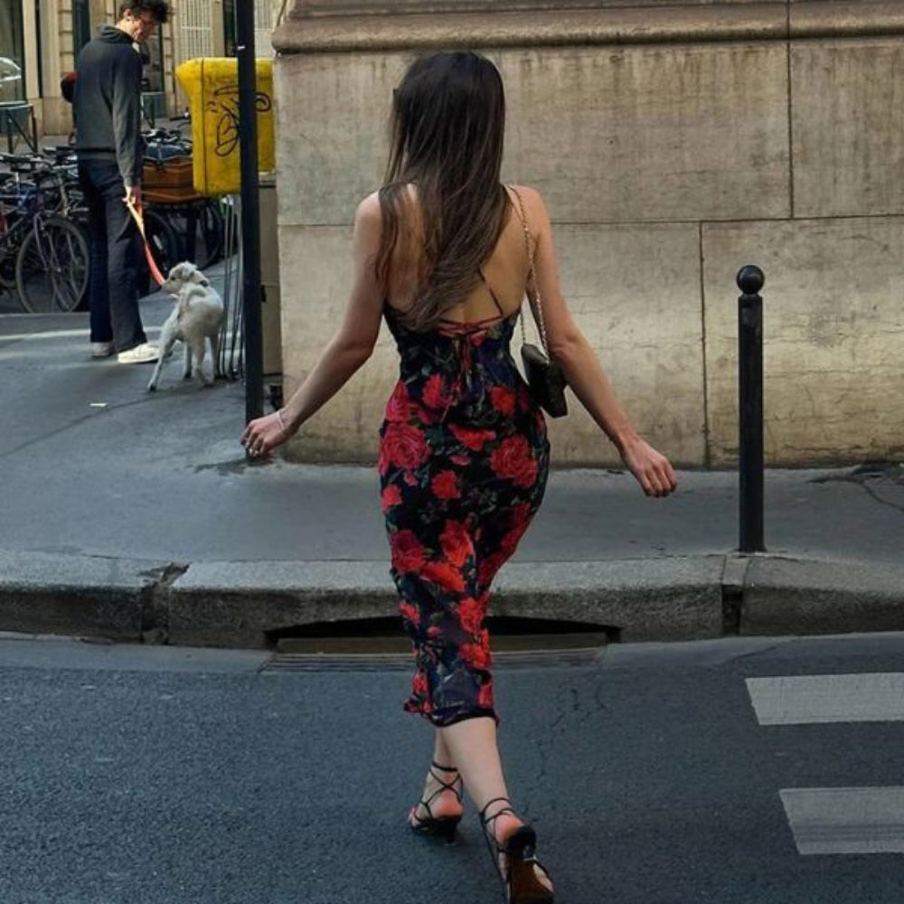 Blumenkleid mit Trägern – Sommerlich, luftig & feminin